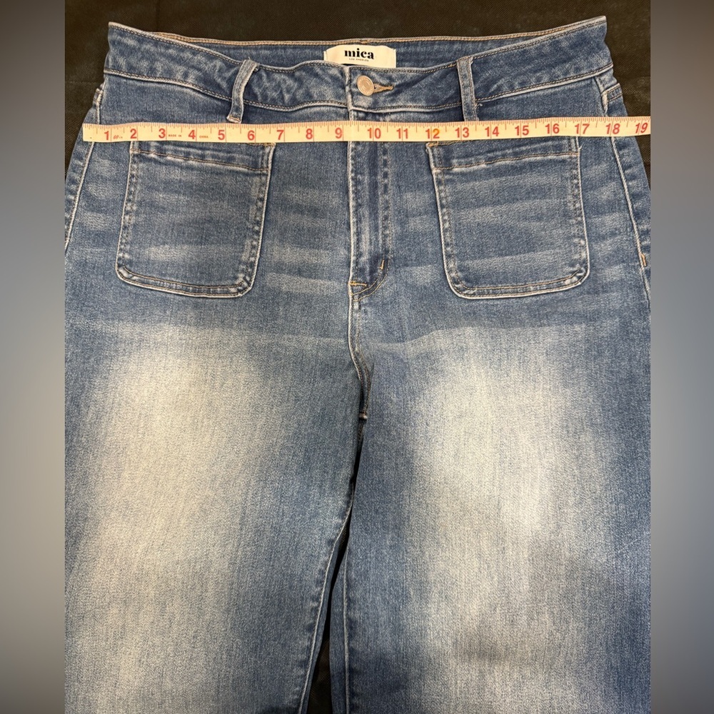 🔥NWOT Mica Blue Denim Women's Loose Fit Jeans Sz 31🔥 - Picture 8 of 8